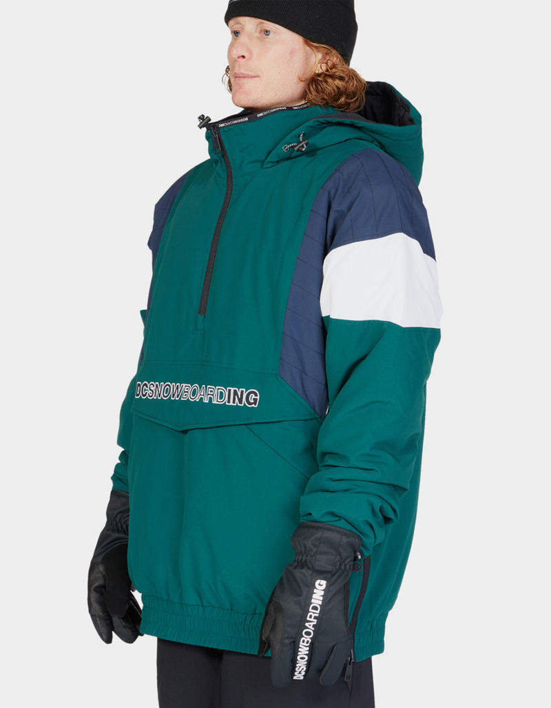 DC SHOES Transition Reversible Mens Insulated Snowboard Anorak Jacket image number 2