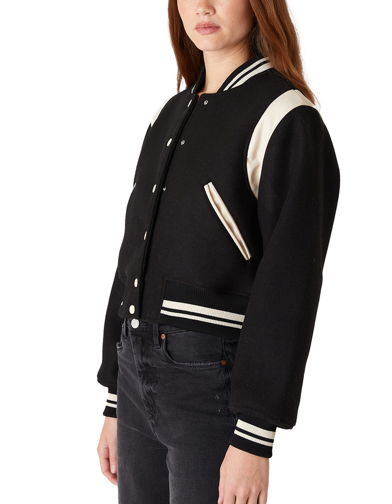 BLANK NYC Game Plan Womens Bomber Jacket image number 1