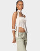 EDIKTED Asymmetric Two Piece Scarf Top image number 4