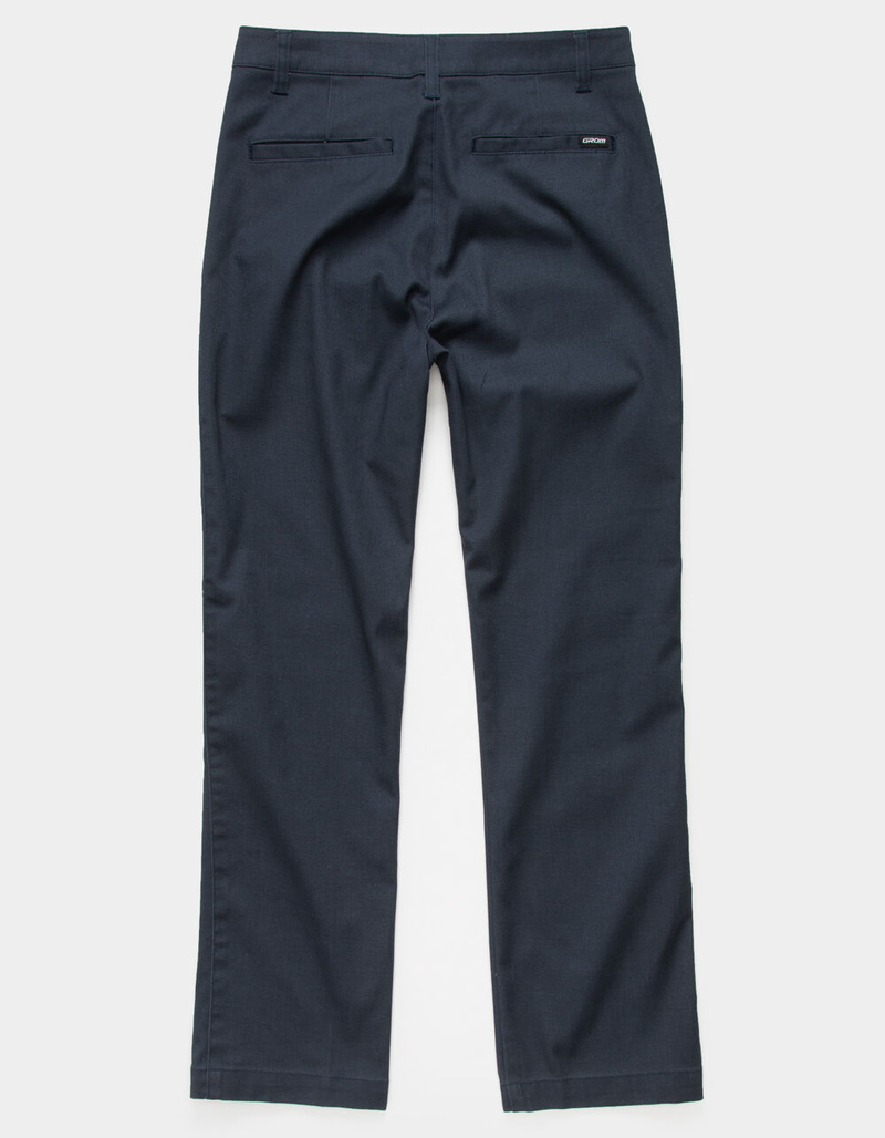 GROM Ride Right Boys Navy Stretch Pants image number 1