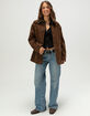 BDG Urban Outfitters Eugine Womens Faux Suede Jacket image number 2