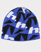 HUF Star Repeat Skull Beanie image number 1