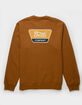 BRIXTON Linwood Mens Crewneck Sweatshirt image number 1