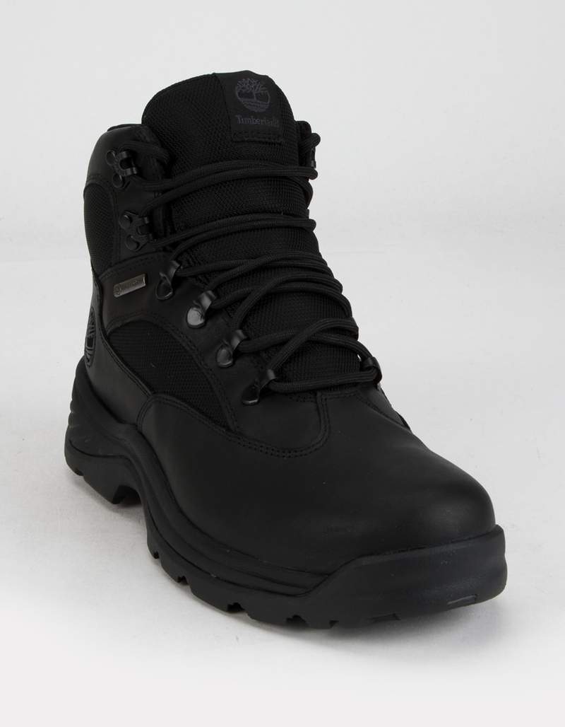 TIMBERLAND Chocorua Trail Mid Waterproof Mens Black Hiking Boots image number 0