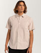 RSQ Mens Stripe Oxford Camp Shirt image number 3