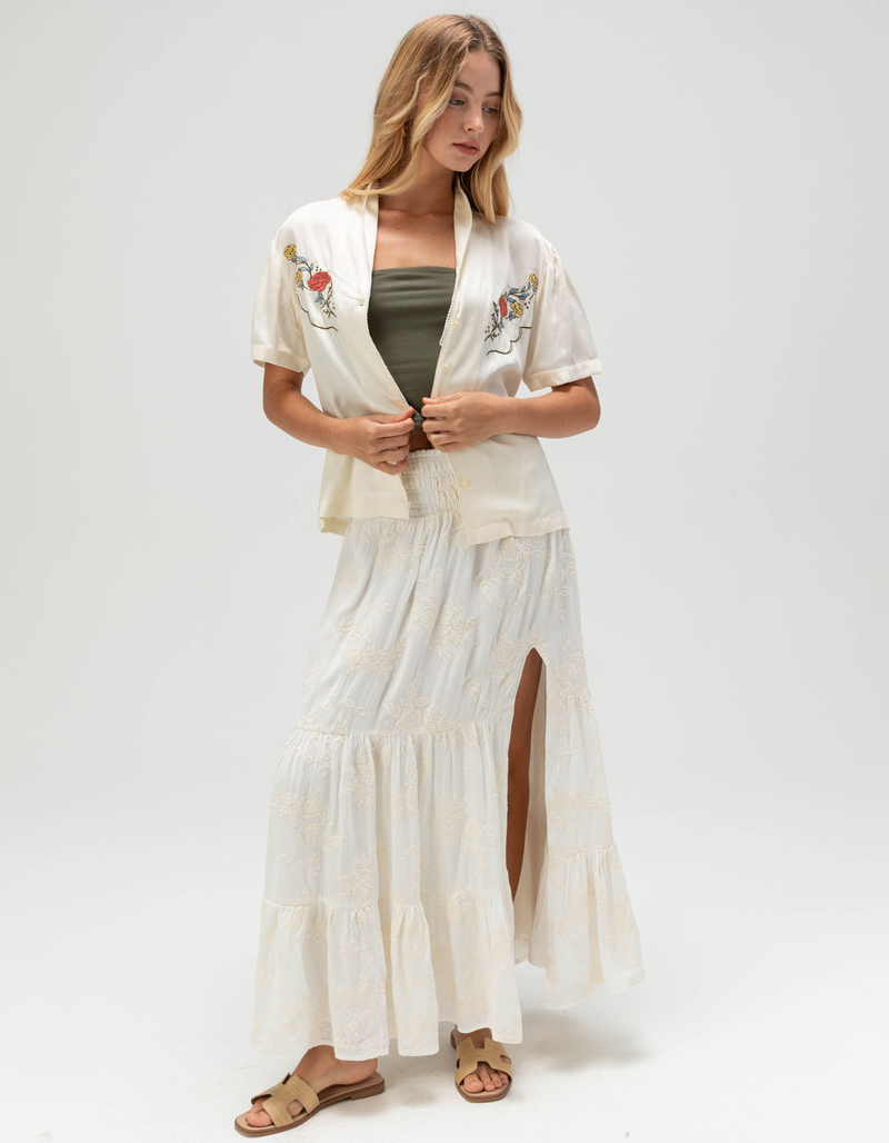 SENDERO PROVISIONS CO. Prairie Rose Lace Womens Blouse image number 1