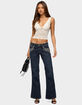 EDIKTED Vanya Sheer Lace V-Neck Top image number 5