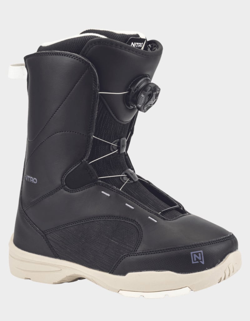 NITRO Flora BOA® Womens Snowboard Boots BLACK Tillys