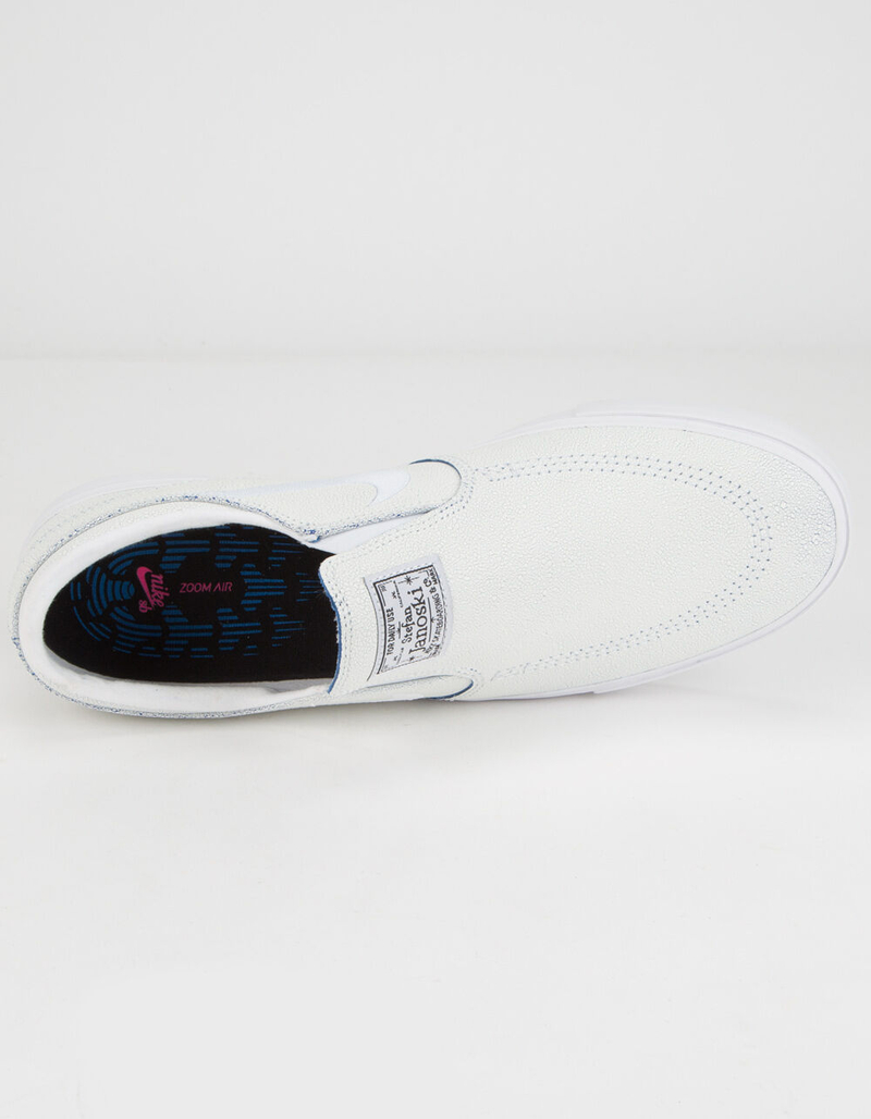NIKE SB Zoom Stefan Janoski Slip RM Premium White Shoes image number 2