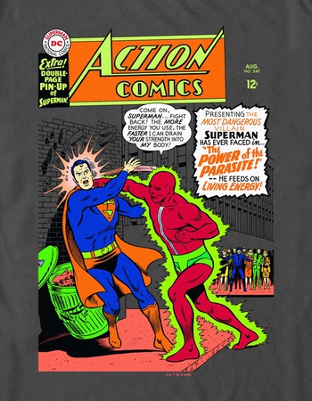 SUPERMAN Parasite Comic Unisex Tee Alternative Image