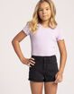 RSQ Girls Super High Rise Mom Shorts image number 6