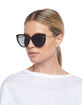 LE SPECS Promiscuous Black Polarized Sunglasses image number 3