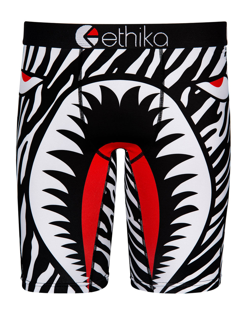 ETHIKA War Plane Zebra Boys Boxer Briefs image number 0