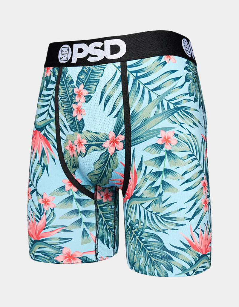 PSD Tropical Hawaii Mens Boxer Briefs BLUE COMBO Tillys
