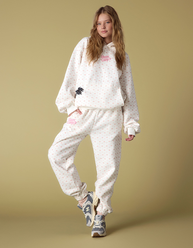 HAPPY CAMP3R Garden Confetti Womens Jogger Sweatpants image number 0