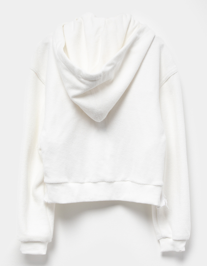 TRACTR Girls Crop Denim Jacket image number 1