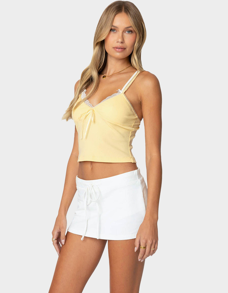 EDIKTED Lacey Layered Tank Top image number 2