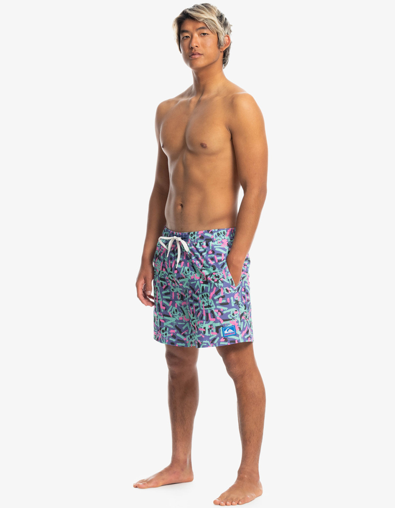 QUIKSILVER x Stranger Things 1986 Mens Volley Shorts image number 0