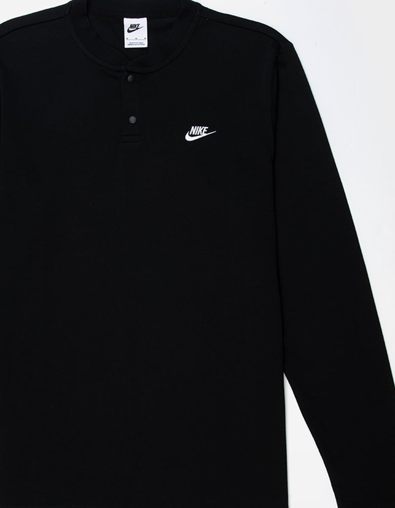 NIKE Club Mens Long Sleeve Henley Tee image number 1