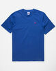 RUSSELL ATHLETIC Baseliner Royal Mens T-Shirt image number 1