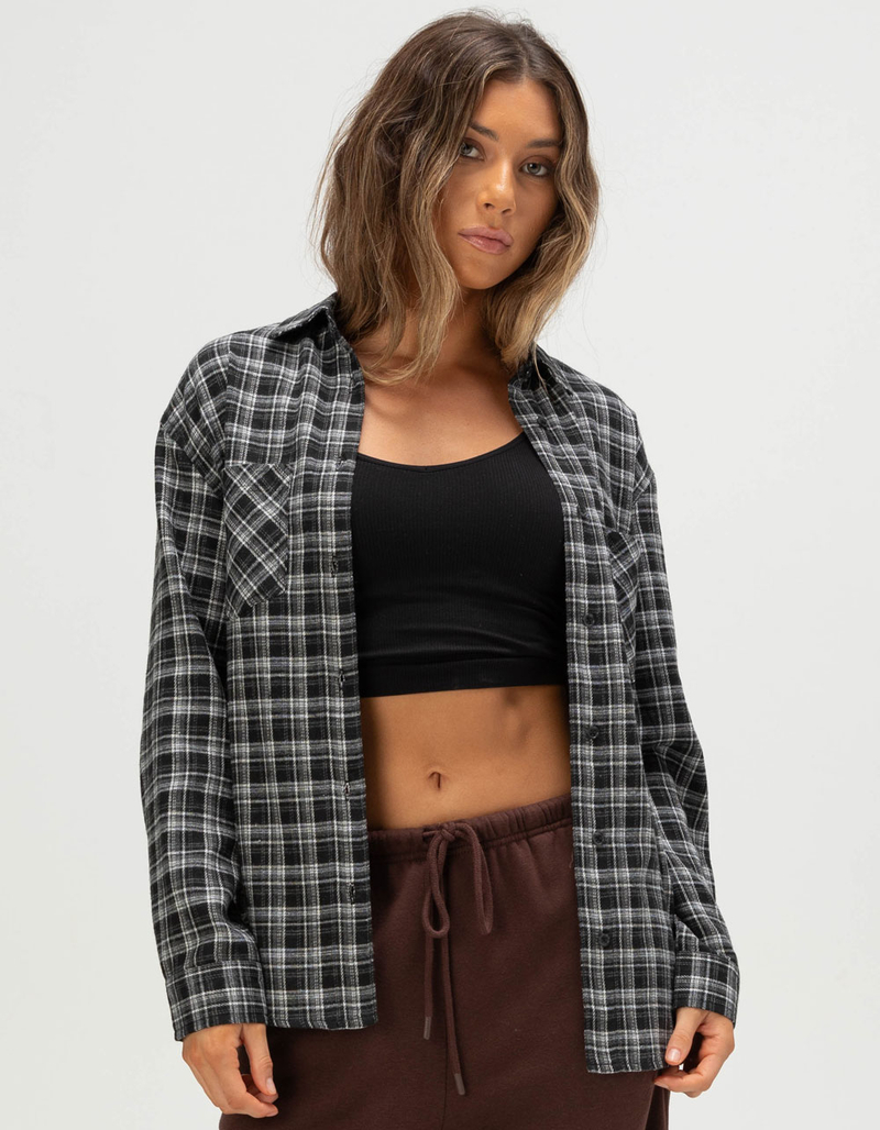 RSQ Womens Oversized Flannel image number 0
