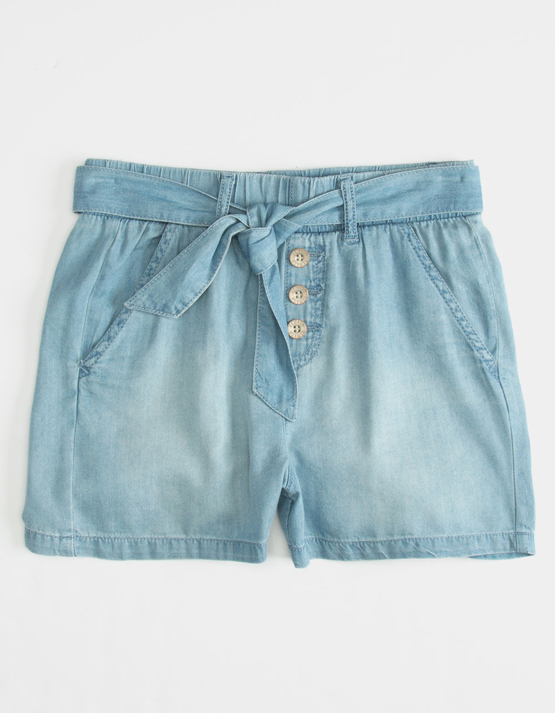 REWASH Tencel Denim Girls Shorts image number 0