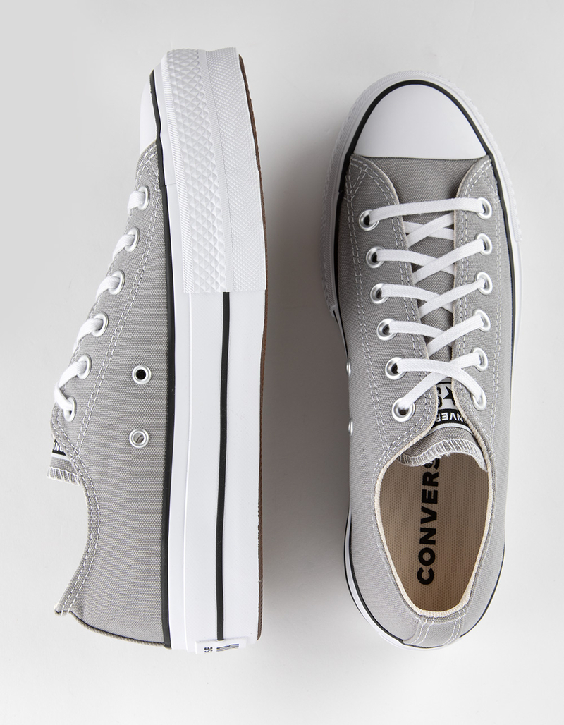 CONVERSE Chuck Taylor All Star Lift Platform Womens Low Top Shoes image number 4
