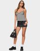 EDIKTED Orietta Striped Babydoll Top image number 5