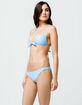 FULL TILT Baby Blue Super Cheeky Bikini Bottoms image number 4