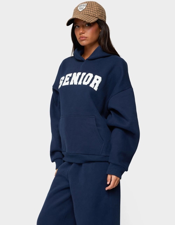 EDIKTED Senior Girl Oversized Hoodie Alternative Image