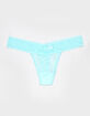 FULL TILT Allover Lace Thong image number 1