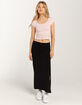 FULL TILT Low Rise Womens Maxi Skirt image number 6