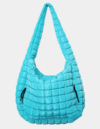 KATYDID Oversized Quilted Hobo Tote Bag Primary Image