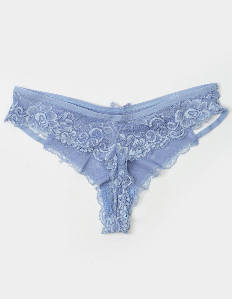 FULL TILT Everlasting Dream Light Blue Thong image number 1
