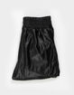 EYESHADOW Faux Leather Girls Elastic Waist Cargo Pants image number 2