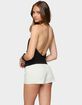 EDIKTED Carmel V-Neck Halter Top image number 3