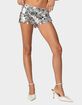 EDIKTED Sephira Sequin Micro Shorts image number 1