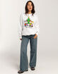RSQ x Peanuts Holiday Womens Christmas Crewneck Sweatshirt image number 2