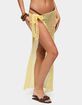 EDIKTED Avigail Crochet Maxi Sarong image number 2