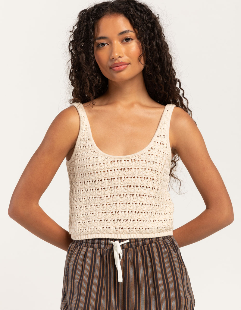 BILLABONG Hot Shot Crochet Womens Tank Top image number 0