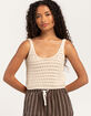 BILLABONG Hot Shot Crochet Womens Tank Top image number 1