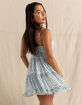 FULL TILT Ruffle Tier Womens Slip Dress image number 7