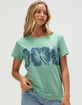 ROXY Flower Womens Boyfriend Tee image number 1