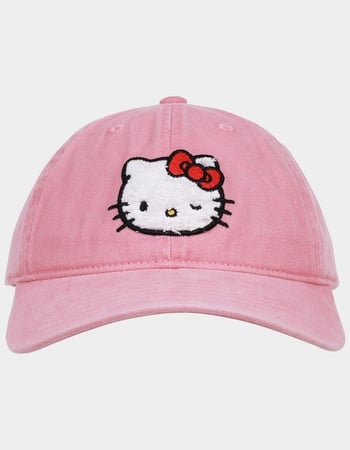 SANRIO Hello Kitty Chenille Patch Dad Cap Alternative Image