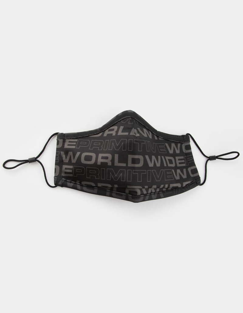PRIMITIVE Zenith Black Fashion Face Mask image number 0