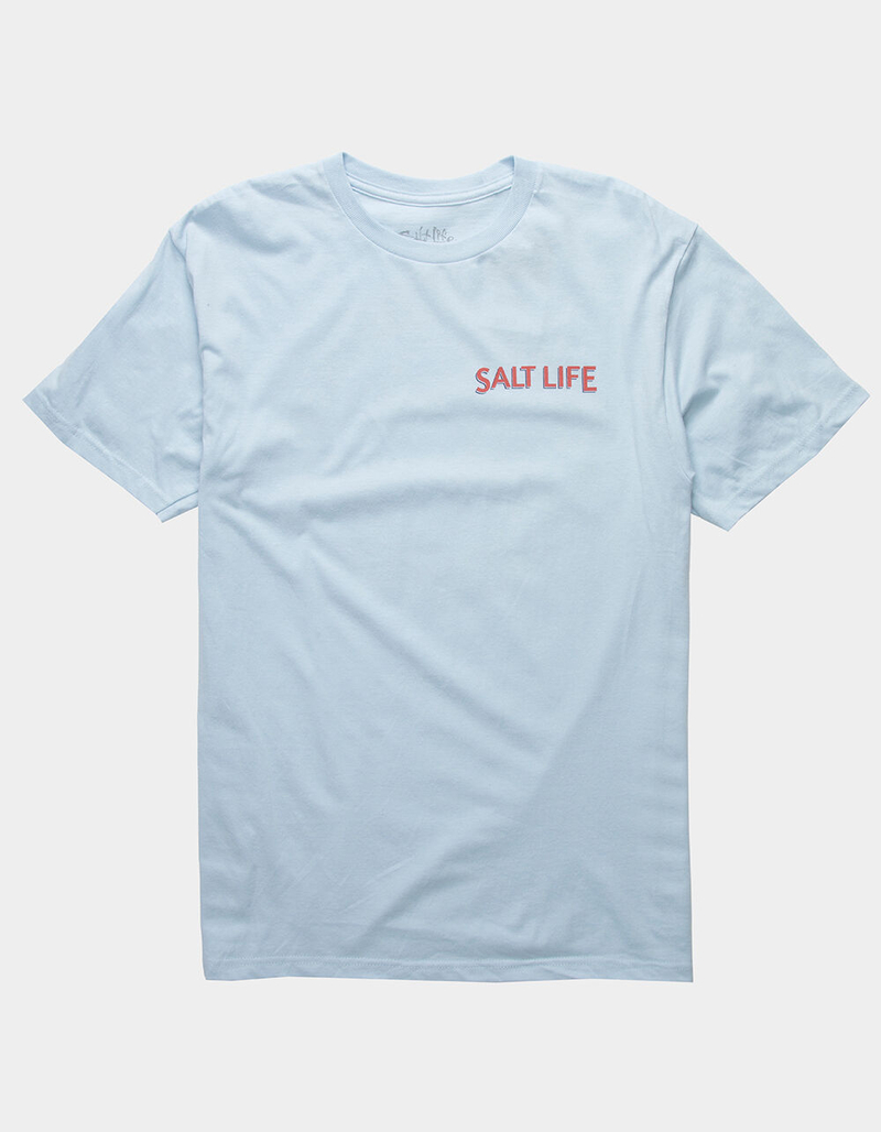 SALT LIFE Back Fin Mens T-Shirt image number 1