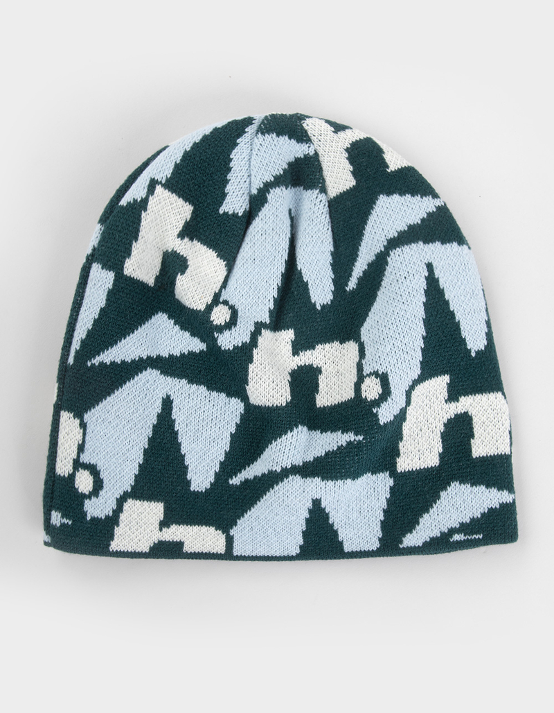 HUF Star Repeat Skull Beanie image number 1