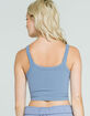 RSQ Seamless Ribbed Blue Cami image number 3
