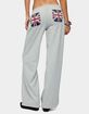 EDIKTED UK Low Rise Sweatpants image number 3