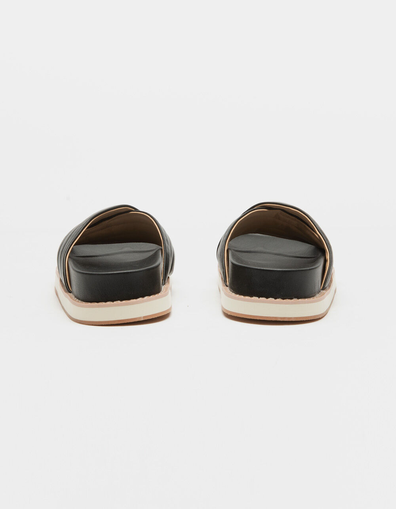 OASIS SOCIETY Aiden Criss Cross Womens Slide Sandals image number 3